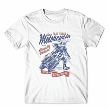 T-shirt moto Flat Track
