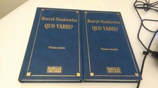 QUO VADIS ?. SIENKIEWICZ. FAMIGLIA CRISTIANA VOLUME PRIMO SECONDO