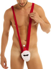 Natale Mankini Uomo Babbo