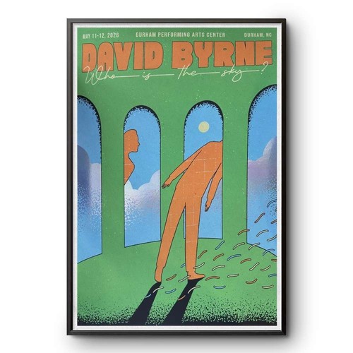Poster david byrne who - poster, is
