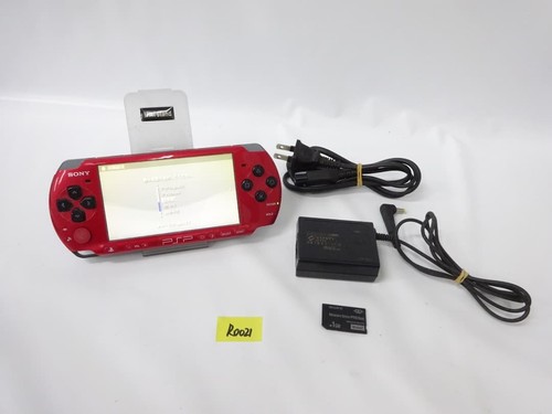 Console sony psp 3000 rossa - console, psp-3000