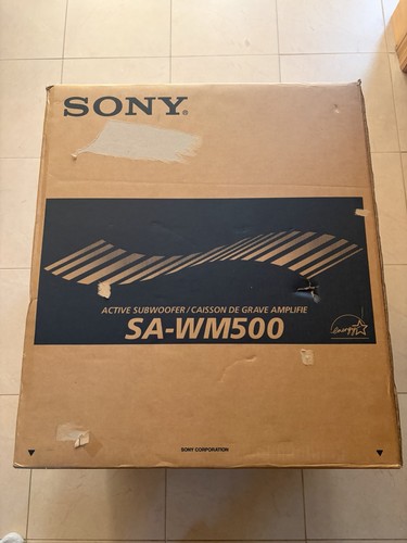 Sony wm500 subwoofer - sony,