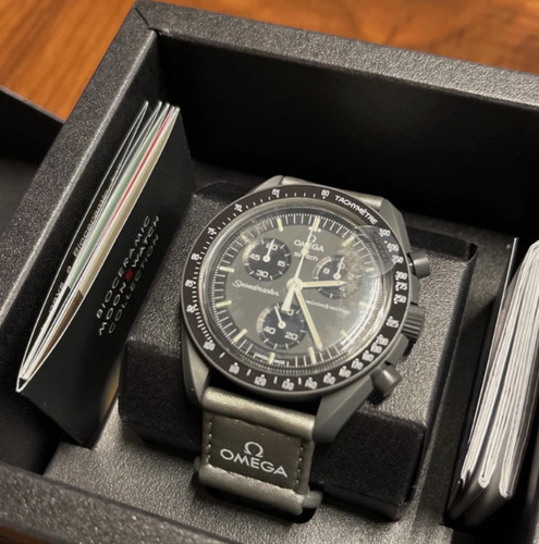 Swatch omega bioceramic - x,