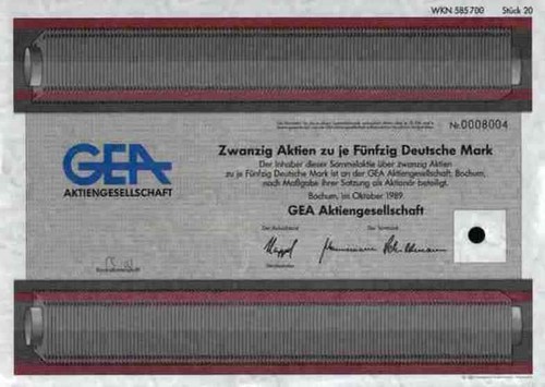 Gea 1989 bochum - 1989,