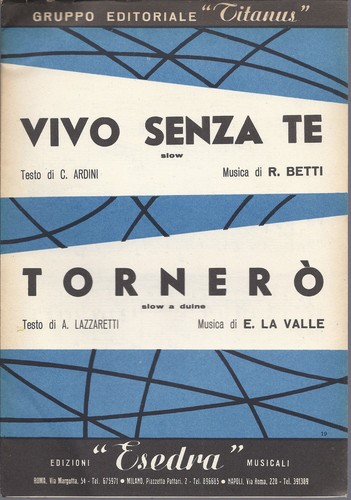 Vivo senza ardini r - ardini,