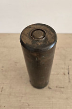 Vecchio scaldino scaldamani scaldaletto in ottone del fine 800