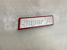 Targhetta Fregio Emblema SUPER 75 