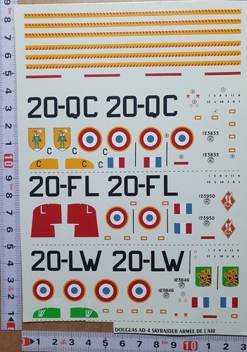 Decals french air force - 1/72,