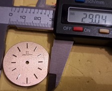 Ricambi  Zenith 2540 quadrante