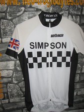 Vintage Cycling Jersey Maglia Ciclismo bici Tom Simpson tribute GBR Peugeot