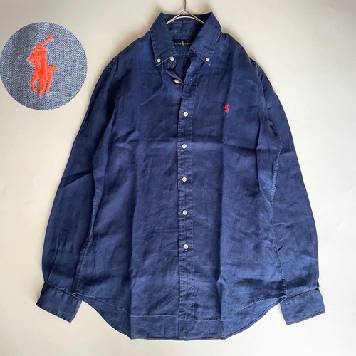 Camicia ralph lauren lino - lauren, in