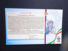 2019 ITALIA70º ann.della proclamazione Virgo Fidelis patrona dell'arma Foglietto