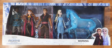Disney Frozen 2 Deluxe Doll Set NUOVO RARO SIGILLATO Elsa Anna Disney Store Esclusivo