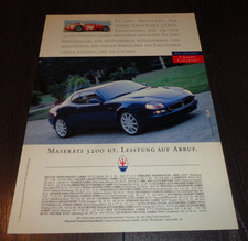 Pubblicità Maserati 3200 GT