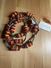 Collana vintage macy beaded - macy's,