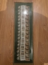 Quadro Pizzo Cantù Merletto Fazzoletto Centrino Centrotavola Lino Nastro Orlo