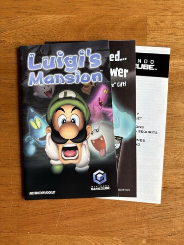 Luigi mansion solo manuale - luigi's,