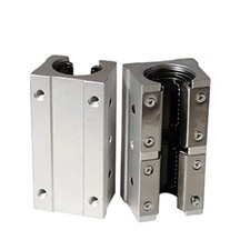 SBR16LUU Blocchi Cuscinetti 2Pz 16mm Blocco Cuscinetti a Sfera Scorrevole Lungo Aperto per SB...