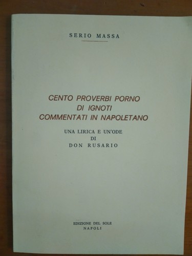 Serio massa cento proverbi - massa-,