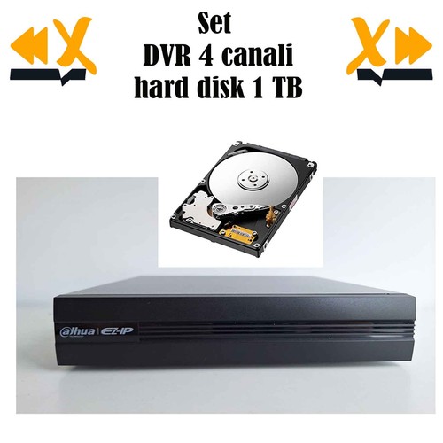 Dvr nvr dahua - 4, canali