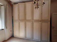 Armadio Guardaroba usato legno massiccio con 10 ante