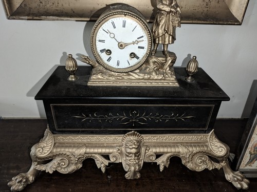 Orologio antico tavolo - orologio, da