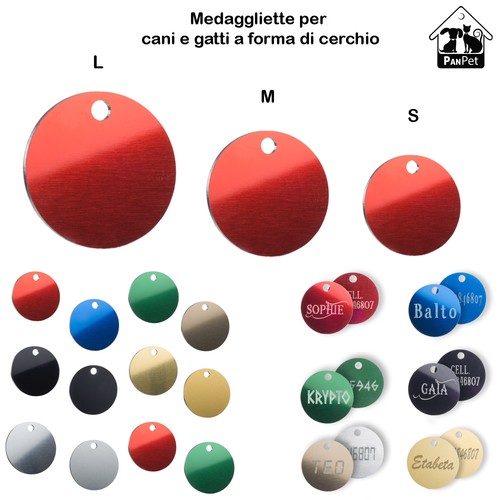 Medaglietta per cani gatti - cani,
