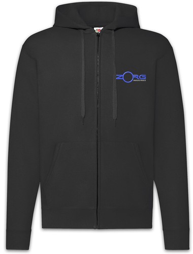 Felpa con cappuccio zip zorg - felpa,