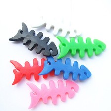  200 Pcs Organizzatore Di Cavi Porta Del Cavo in Silicone Gestore Dei