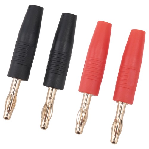 4pcs 4mm 24k placcato - 4pcs,
