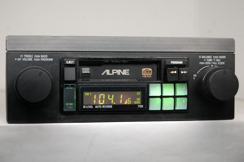 Autoradio epoca alpine - d'epoca,