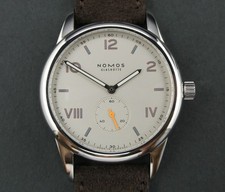 Nomos Glashutte Club Campus 735 Acciaio 38,5mm Carica Manuale Prezzo consigliato £1.480
