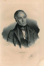 Ritratto di Francois Pierre Guillaume Guizot