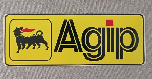 Agip adesivo vintage - adesivo, 8