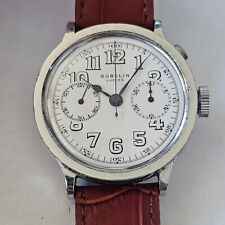 GUBELIN-LUZERN-CRONO-MONOPULSANTE-RUOTA A COLONNE-VALJOUX 22-OVERSIZE (40 MM)