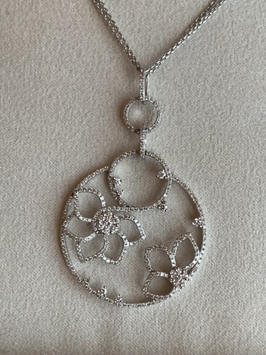 Collana brillanti color ct - g,