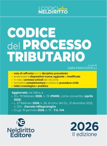 Codice del processo tributario