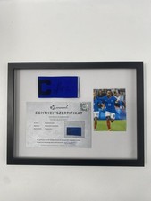 Fascia Capitano Alexander Lacazette Firmato Im Telaio Francia COA Autografo