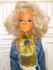 LADY OSCAR - Versaille no Bara 1979 Ceppiratti italy doll bambola divisa blu exc
