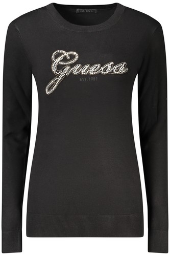 Guess jeans maglia - jeans, nero