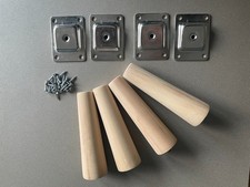 4x Piedini di ricambio conici