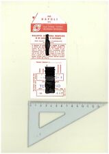 BIGLIETTO FERROVIARIO FERROVIA CIRCUMVESUVIANA DA TERZIGNO A NAPOLI 1985