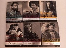 Lotto 6 Dvd BBC The Shakespeare Collection Rai Repubblica EC