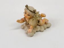 ANGIOLETTO SU NUVOLA STATUETTA IN RESINA VINTAGE ANNI 70 DA COLLEZIONE