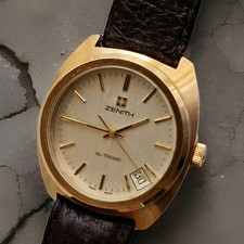Zenith Xl Tronic Gold Vintage 70