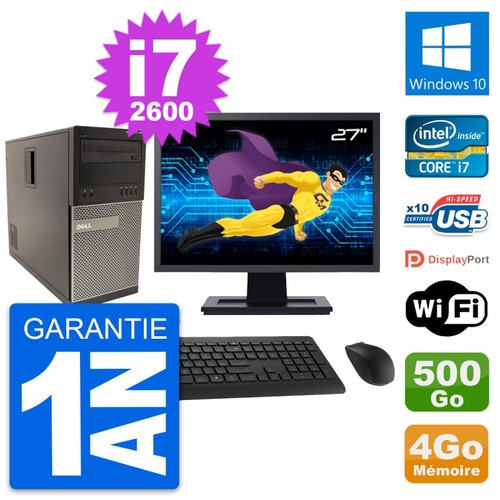 Tour dell 790 ecran 27 - pc,