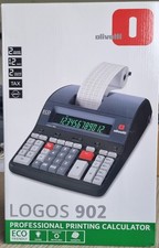 Olivetti Logos 902 Calcolatrice - Nere