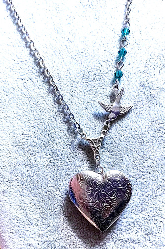 Collana donna portafoto - collana, cuore