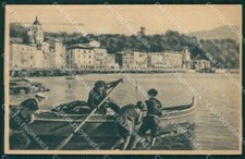 La Spezia Lerici San Terenzo Pescatori Barca cartolina QZ7474