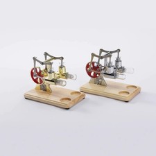 Dual-Cylinder Stirling Engine